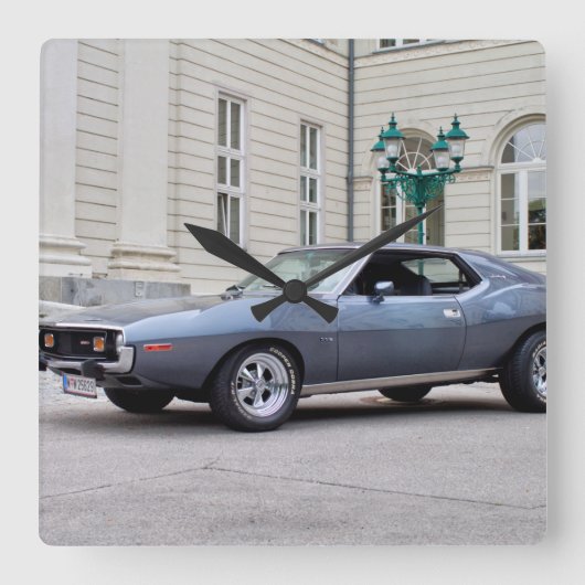 AMC Javelin SST 1974 Vierkante Klok (Voorkant)