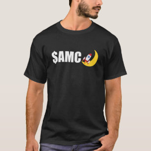 AMC naar de Moon Rocket Stonk T-shirt