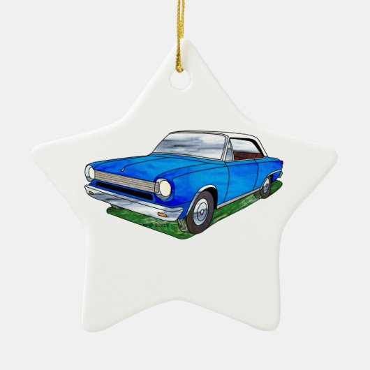 AMC Rambler 1964 Keramisch Ornament (Voorkant)