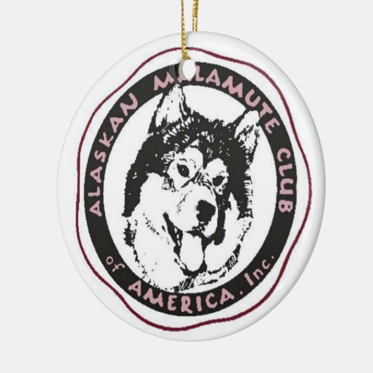 AMCA kerstversiering Keramisch Ornament (Links)