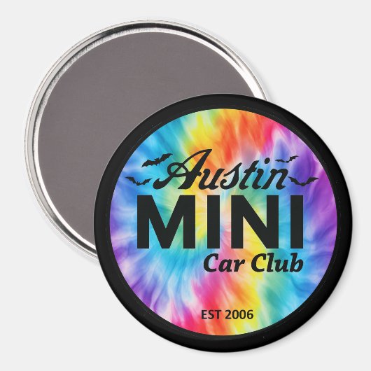 AMCCC 3-inch ronde Logo-magneet / batchvuller Magneet (Voorkant / Achterkant)