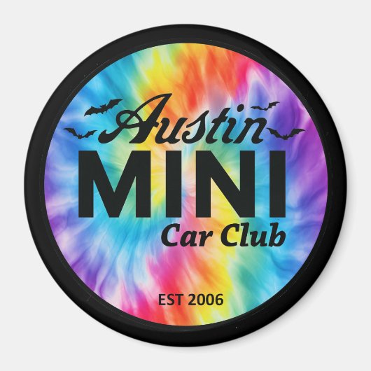 AMCCC 3-inch ronde Logo-magneet / batchvuller Magneet (Voorkant)