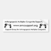 AMCSI Arthrogryposis bumbersticker Bumpersticker (Voorkant)