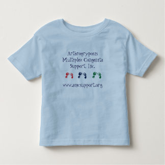 AMCSI Blue Toddler-T-shirt met meerdere voeten Kinder Shirts