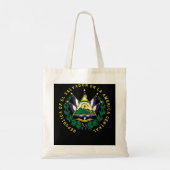 Amdesco El Salvador , Salvadoraanse wapenstilstand Tote Bag (Achterkant)