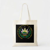 Amdesco El Salvador , Salvadoraanse wapenstilstand Tote Bag (Voorkant)