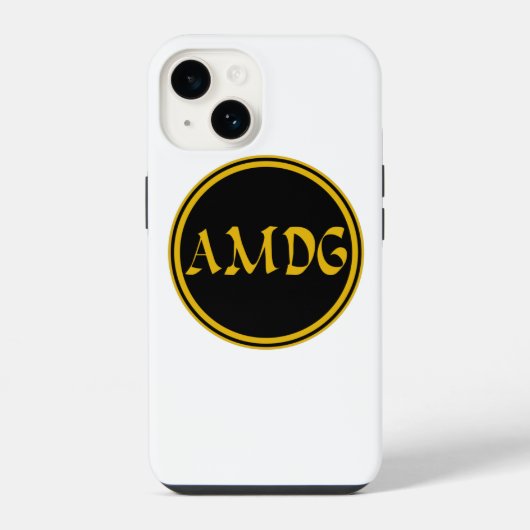 AMDG iPhone HOESJE (Achterkant)