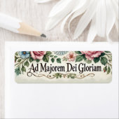 AMDG Katholieke Bloemen Religieus Etiket (Insitu)