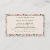 AMDG Katholieke St. Ignatius Religieuze Rozen Plaatskaartje (Achterkant)