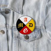 AMDG Medicine Wheel Button (In situ)