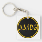 AMDG SLEUTELHANGER (voorkant)