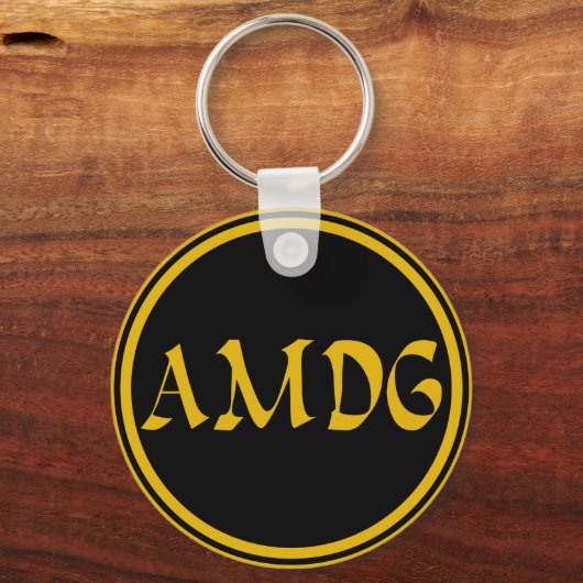 AMDG SLEUTELHANGER (Voorkant)