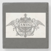 AMDG STENEN ONDERZETTER (Voorkant)