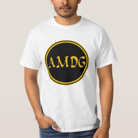 AMDG T-SHIRT (Voorkant)