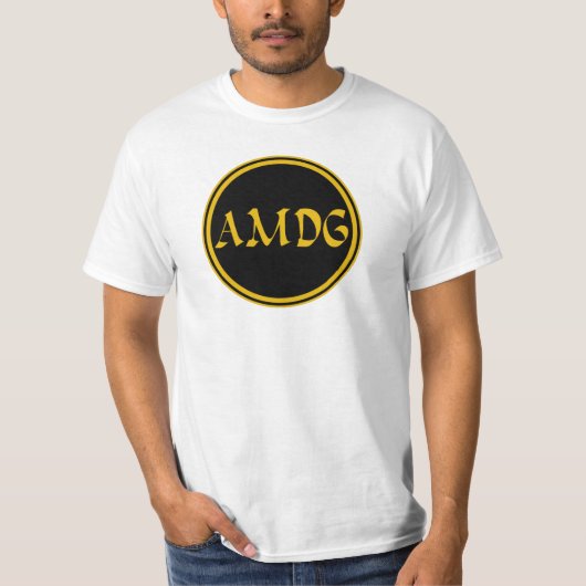 AMDG T-SHIRT (Voorkant)