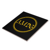 AMDG TEGELTJE (Zijkant)