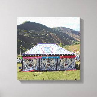 Amdo Tibetaanse Tent Canvas Afdruk