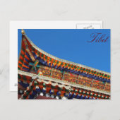 Amdo Tibetan Temple Briefkaart (Voorkant / Achterkant)