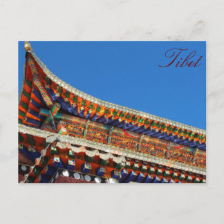 Amdo Tibetan Temple Briefkaart