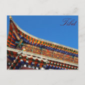 Amdo Tibetan Temple Briefkaart (Voorkant)
