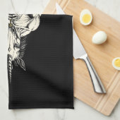 Amduscias De Stilte Is Oorverdovend Theedoek (Quarter Fold)