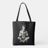 Amduscias De Stilte Is Oorverdovend Tote Bag (Achterkant)