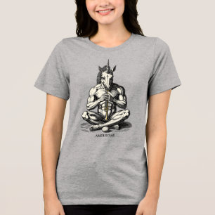 Amduscias De Stilte Is Oorverdovend Tri-Blend Shirt