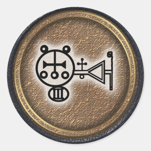 amdusia's ronde sticker (Voorkant)
