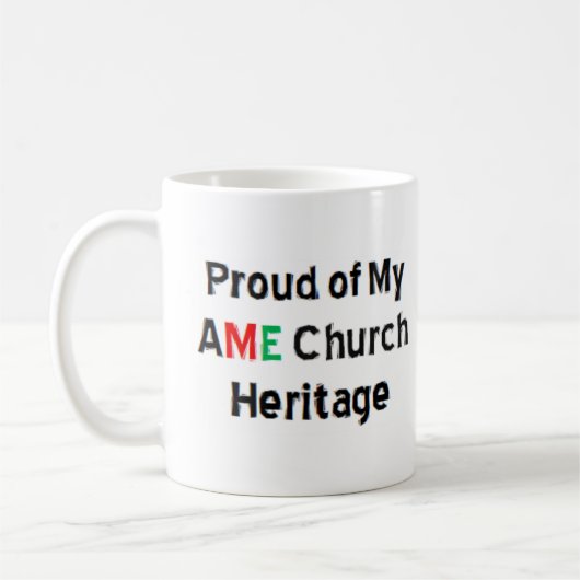 AME kerk erfgoed Koffiemok (Links)