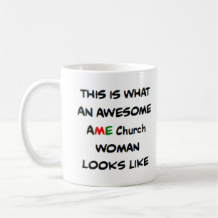 AME-kerk vrouw, geweldig Koffiemok