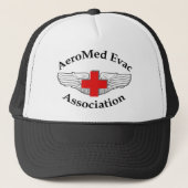 AMEA Logo-slagschaduwversie Trucker Pet (Voorkant)