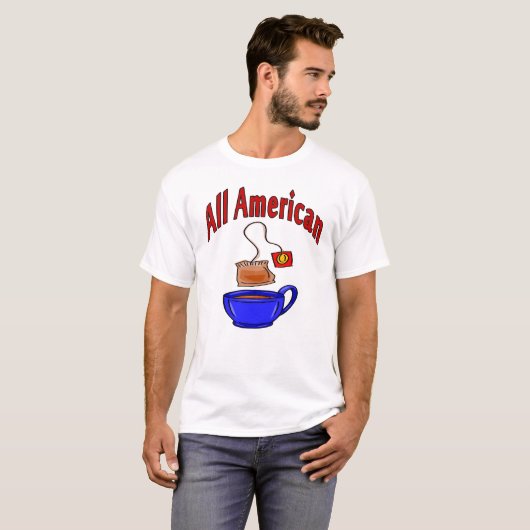 Amearican Te T-shirt (Voorkant volledig)