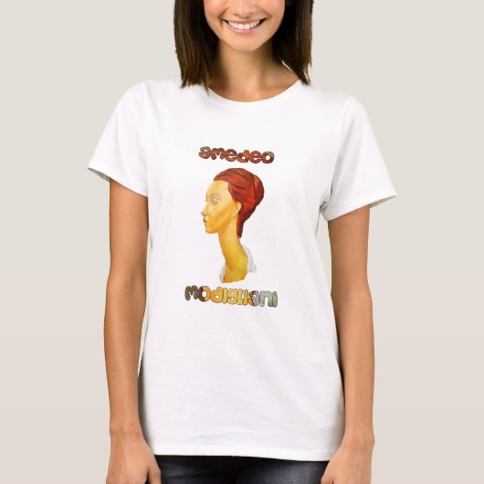 Amedeo Clemente Modigliani T-shirt (Voorkant)