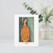 Amedeo Modigliani #11 - Kunst Briefkaart (Staand voorkant)