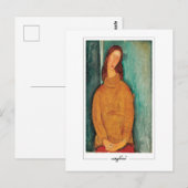 Amedeo Modigliani #11 - Kunst Briefkaart (Voorkant / Achterkant)