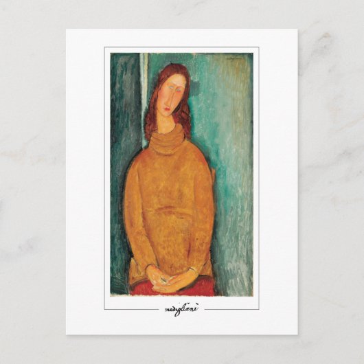 Amedeo Modigliani #11 - Kunst Briefkaart (Voorkant)