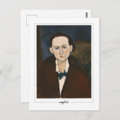 Amedeo Modigliani #142 - Fijne Kunst Briefkaart (Voorkant / Achterkant)