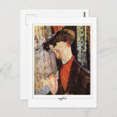 Amedeo Modigliani #146 - Fijne Kunst Briefkaart (Voorkant / Achterkant)