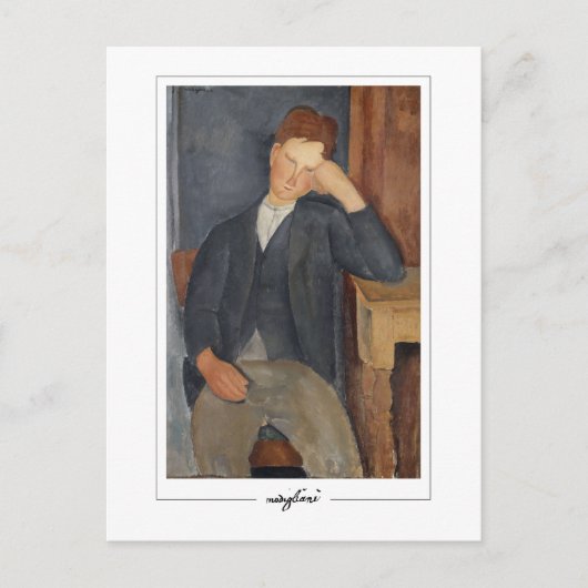 Amedeo Modigliani #14 - Fijne Kunst Briefkaart (Voorkant)