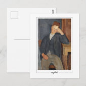 Amedeo Modigliani #14 - Kunst Briefkaart (Voorkant / Achterkant)
