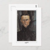Amedeo Modigliani #167 - Fijne Kunst Briefkaart (Voorkant / Achterkant)
