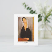 Amedeo Modigliani #200 - Fijne Kunst Briefkaart (Staand voorkant)