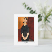 Amedeo Modigliani #255 - Fijne Kunst Briefkaart (Staand voorkant)