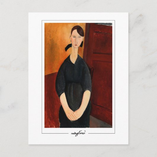 Amedeo Modigliani #255 - Fijne Kunst Briefkaart (Voorkant)