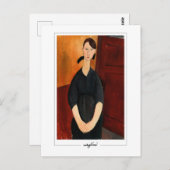 Amedeo Modigliani #255 - Kunstkunst Briefkaart (Voorkant / Achterkant)