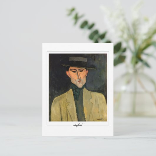 Amedeo Modigliani #273 - Kunstkunst Briefkaart (Staand voorkant)