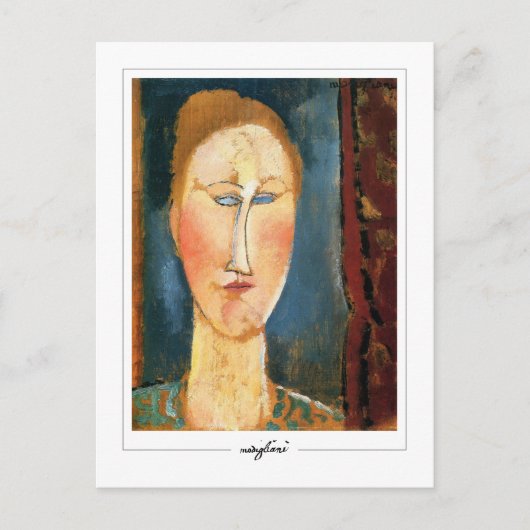 Amedeo Modigliani #281 - Fijne Kunst Briefkaart (Voorkant)