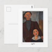 Amedeo Modigliani #293 - Fijne Kunst Briefkaart (Voorkant / Achterkant)