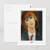 Amedeo Modigliani #2 - Fijne Kunst Briefkaart (Voorkant / Achterkant)