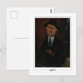 Amedeo Modigliani #311 - Fijne Kunst Briefkaart (Voorkant / Achterkant)